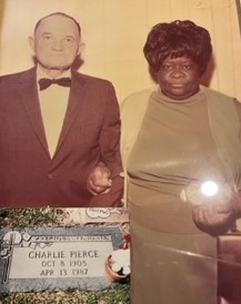 Willie B. Pierce pictured with her 2nd husband, Charlie Pierce