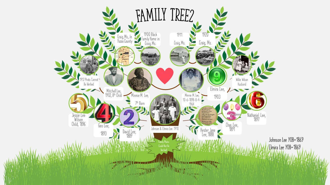 Family Tree created in 2024